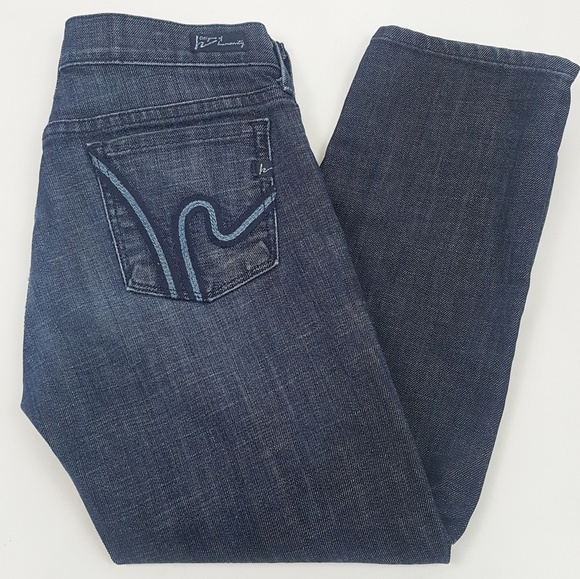 Citizens Of Humanity Denim - Citizens Of Humanity Kelly Cropped Skinny Jeans 25